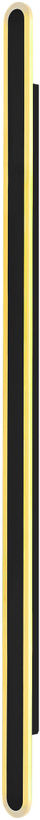Lampë muri e jashtme Stick L-180, 60W LED, IP65, e zezë