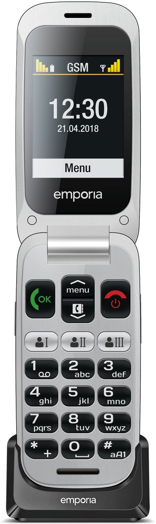 Telefoni Emporia ONE, 2.4\", palos, i zi gri