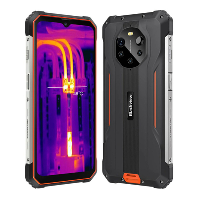 Telefon Blackview BL8800 Pro 5G, 8GB/128GB, i zi/portokalli