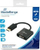 Adaptues MediaRange DVI në DisplayPort, 15cm, i zi
