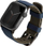 Rrip dore Uniq Linus Airosoft Silicone për Apple Watch 44 45 49mm, silikon, blu