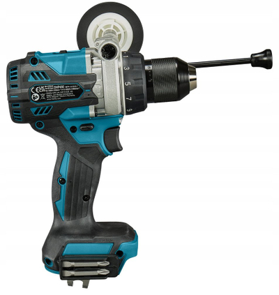 Stërvitëse pa kabllo Makita DDF492Z, kaçavidë elektrike, pa bateri, blu