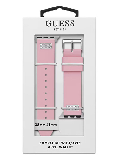 Rrip për femra Guess CS2005S3, për Apple Watch (38-41 mm), rozë