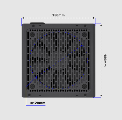 Furnizues energjie ATX 650W, 80 Plus Bronze, ventilator 12 cm, i zi