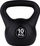 Kettlebell Funfit Stand, 10 kg, për ushtrime, i zi