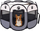 Stallë portative për qen “Foldable Lightweight Dog Playpen”, palosëse, poliestër, shumë e lehtë