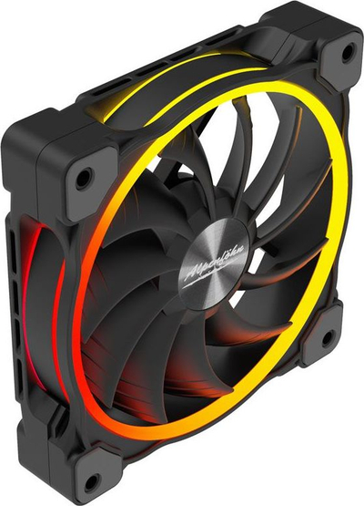 Ventilator PC Alpenföhn Wing Boost 3, 120mm, ARGB, set me 3 copë, i zi