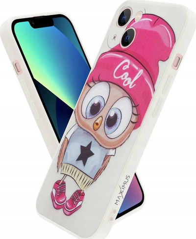 Futrollë telefoni Maxximus Owl Cool, për iPhone 11 Pro, TPU, bezhë