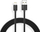 Kabllo USB T-Phox USB A në Lightning, 2m, 2.4A, e zezë