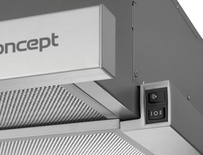 Aspirator Concept Solution OPV3660, i tërheqshëm, LED, inox