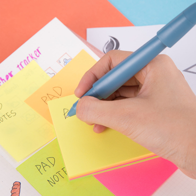 Postit DELI 76x76 100fl neon mix a02602 1/12
