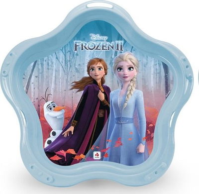 Rërëth plastik për kalamaj Disney Frozen II, 95 x 20 cm, 2 pjesë, blu e hapur