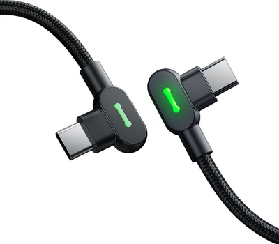 Kabllo karikimi Mcdodo USB C në USB C, 60W, 2m, e zezë