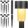 Set drita kopshti solare LED, 10 copë, të papërshkueshme nga uji, dritë e ngrohtë