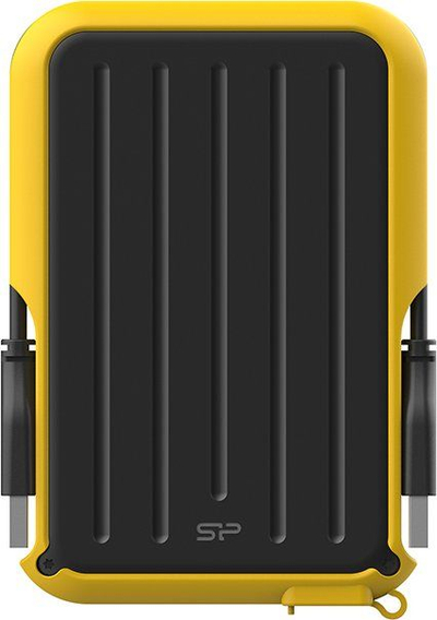 Надворешен тврдин диск Silicon Power Armor A66 1TB, USB 3.2, црно жолт