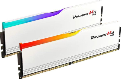 Memorie G.Skill Ripjaws M5 RGB, DDR5, 32 GB, 5600 MHz, CL30, F5-5600J3036D16GX2-RM5RW