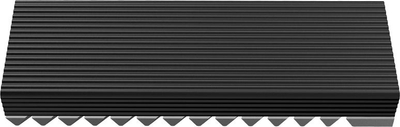 Ftohës SSD M.2 Jonsbo M.2-3, për NVMe 2280, pasiv, gri