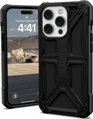 Kapak mbrojtës UAG Monarch për iPhone 14 Pro, i zi