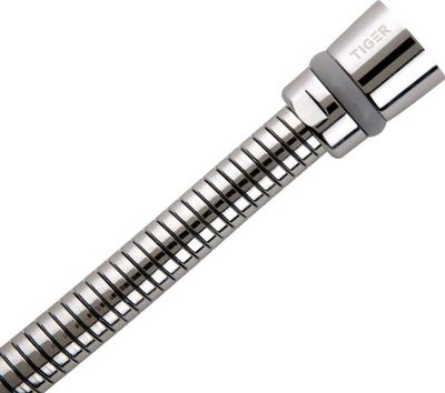 Zorrë dushi Tiger Ultrahose, 150 cm, ngjyrë krom, argjendtë