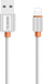 Kabllo USB Lightning Somostel, 2.1A, 1m, e bardhë, set 15 copë