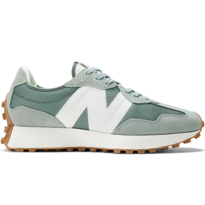 Atlete New Balance 327 Sage Grey, meshini, gri