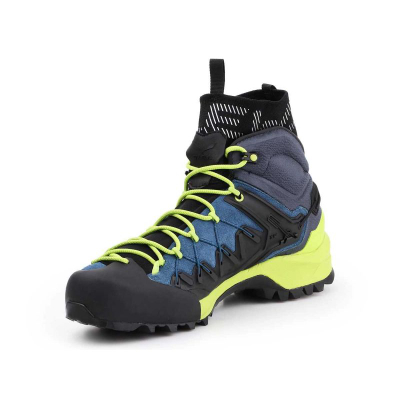 Këpuca trekking Salewa Wildfire Edge MID GTX, meshkuj, membranë GORE TEX, gri