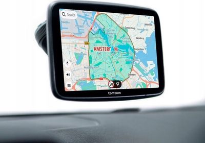 Navigација GPS TomTom GO Superior, 6", светска мапа, WiFi, црна