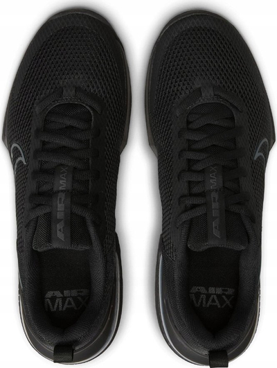 Atlete palestre Nike Air Max Alpha Trainer 6 M FQ1833-003, me pjesë sipër me rrjetë që merr frymë, për burra, të zeza