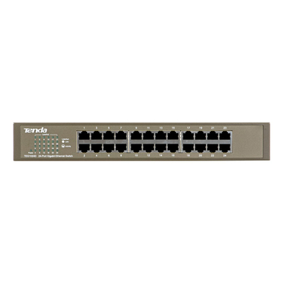 Switch rrjeti Tenda TEG1024G, 24 porta Gigabit, 10/100/1000Mbps, gri