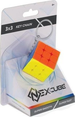 Kub puzzle varëse çelësash Nexcube 3x3 Keychain 12L, kompakt, shumëngjyrësh