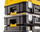 Kuti veglash Dewalt DWST83343-1, me raft të brendshëm, IP54, e verdhë