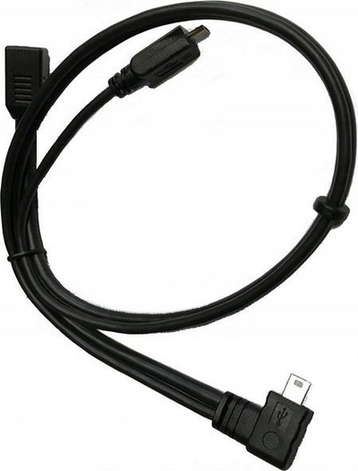 Kabllo USB Mio MiVue A20 A30 A50, 1m, me lidhje Y, e zezë