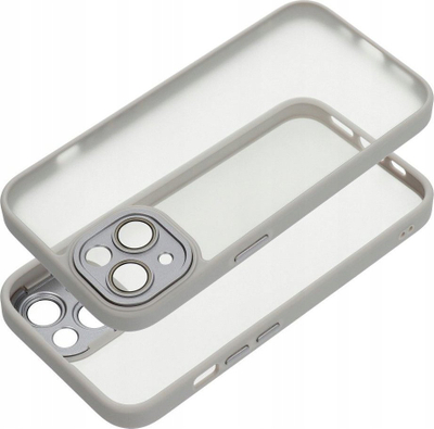Mbrojtëse silikoni Variete për iPhone 13, transparente, me korniza me ngjyrë