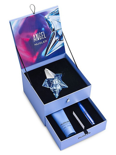 Set për trup Thierry Mugler Angel EDP 50 ml, losion trupi 100 ml & brushë e parfumosur 7 ml