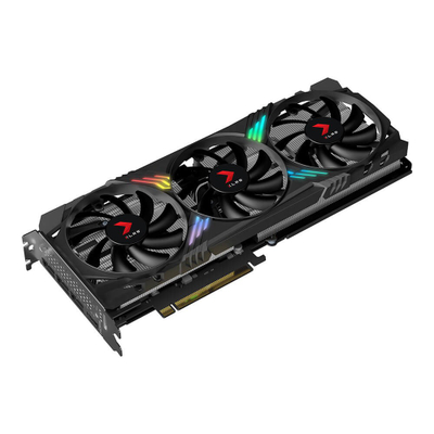 Kartë grafike PNY XLR8 Gaming RTX 4070 Super, 12GB GDDR6X, ARGB, e zezë
