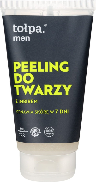 Peeling fytyre Tołpa Men me xhenxhefil, 150 ml