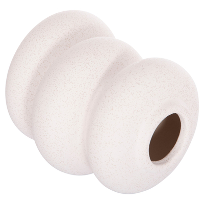 Dekor tavoline qeramike Rook Φ14x19Hcm (HM4628.01), bardhë