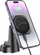 Mbajtëse magnetike makine me wireless HOCO HW16 Speed, 15W, për konsol qendror, gri metalike