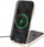 Karikues wireless 2 në 1 Guess 4G Pattern, MagSafe, 15W, i zi