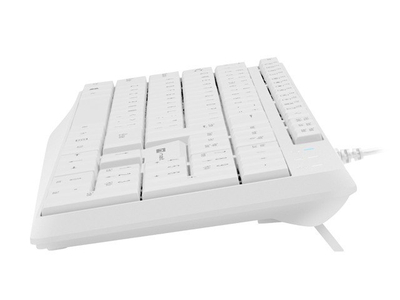 Tastierë Natec NAUTILUS, USB, e bardhë