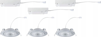 Set spote të futura Anmus LED 3 STEP DIM 3x5W, 700lm, 105mm, dritë e rregullueshme 2700K 6500K