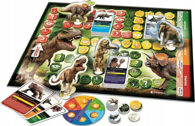 Loja edukative Clementoni Dinosaurs and Prehistory, laps elektronik, për kalamaj 3–6 vjeç