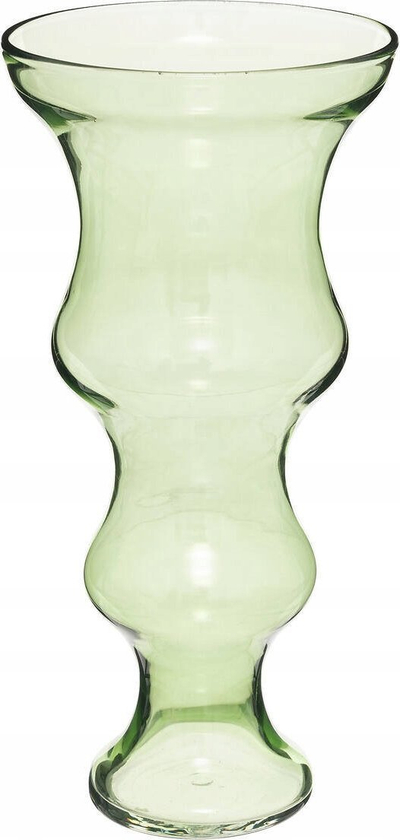 Декоративна ваза Atmosphera Double Vase x Matali Crasset, стакло, 36cm, зелена