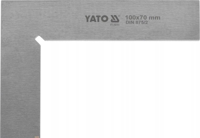 Shabllon këndor Yato YT-70751, 100x70 mm, çelik karboni