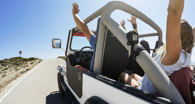 Mbajtëse GoPro Large Tube Mount për tuba të mëdhenj, rrotullim 360°, e zezë