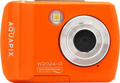 Aparat fotografik Easypix Aquapix W2024-O, 16MP, i papërshkueshëm nga uji, portokalli