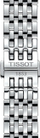 Orë për meshkuj Tissot Le Locle Powermatic 80 Open Heart, e argjendtë