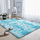 Tapet Strado Ombre Shaggy, 120x170 cm, grumbull i gjatë, blu ombre e çelët