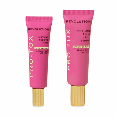 Set për zonën rreth syve Revolution Pro Tox Fine Vine, serum 30 ml + krem 14 ml