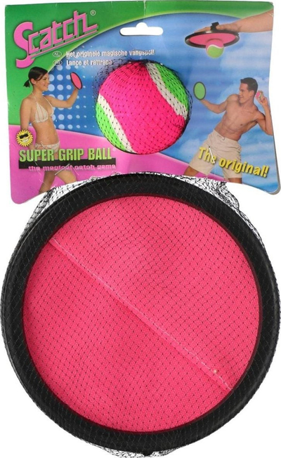 Set loje me top Scatch Catch Ball, dia 19 cm, rozë edhe jeshile